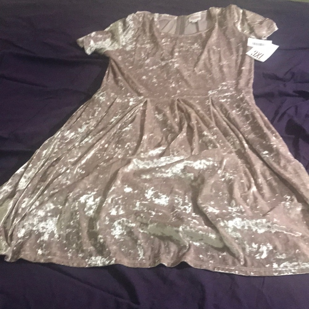 Crushed velvet elegant Amelia